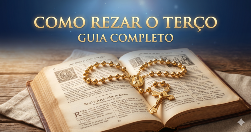 Como Rezar o Terço Corretamente: 1 Guia Completo Para Iniciantes e Veteranos da Devoção Mariana