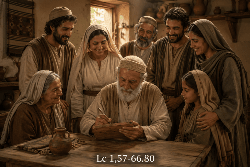 Liturgia Diária e Evangelho do Dia 24 de Junho de 2026: Natividade de São João Batista (Lc 1,57-66.80)