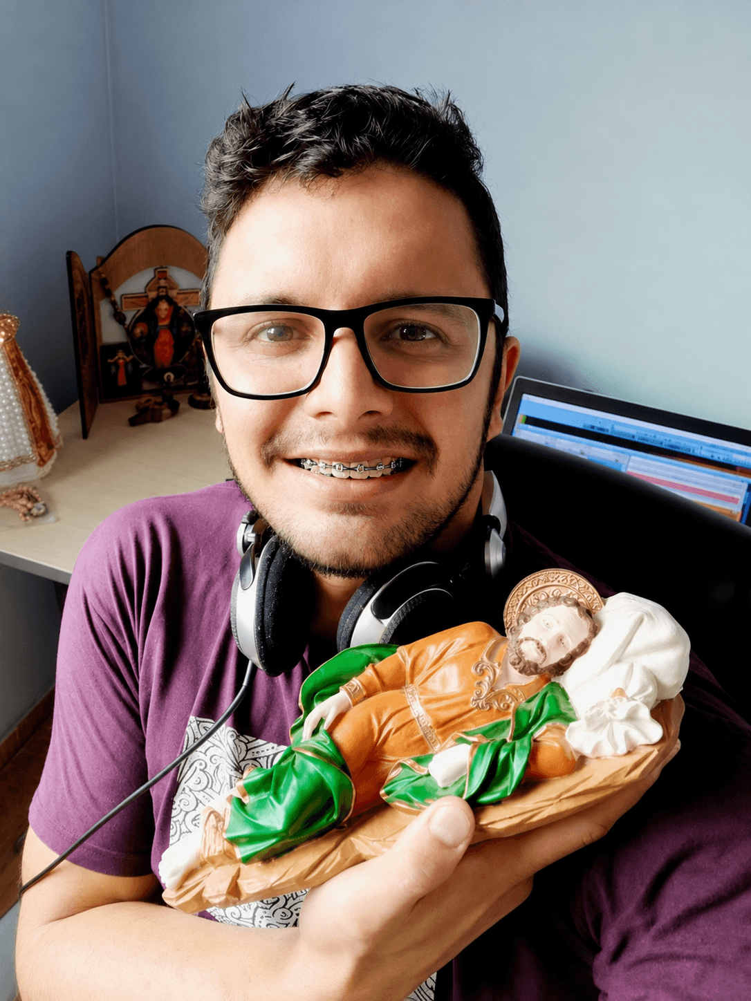 Rhafael Henrique, fundador da Rádio Barroso Mix
