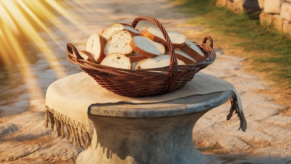 Os pães da oferenda que Davi comeu no evangelho do dia 17 de julho