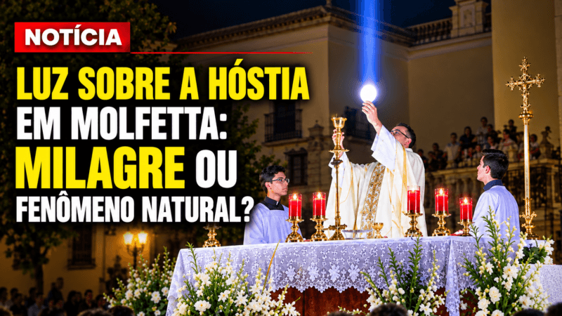 Feixe de Luz na Hóstia Consagrada na Itália: O Que a Igreja Diz