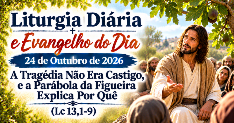 Parábola da Figueira: Evangelho do Dia 24 de Outubro
