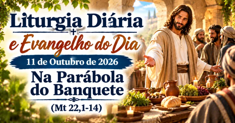 A Parábola do Banquete: Evangelho do Dia 11 de Outubro